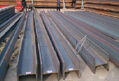 MILD STEEL H- BEAMS / RSJ POLES     