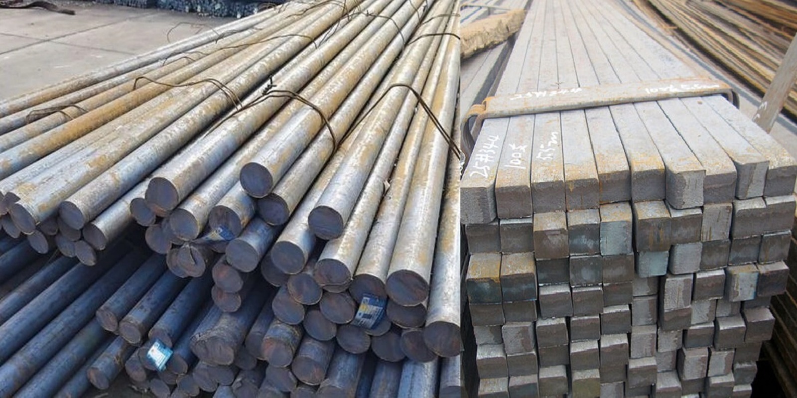 MILD STEEL ROUND & SQUARE BARS  